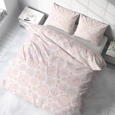 300 TC Egyptian Cotton Printed Duvet Cover Set - Mandala