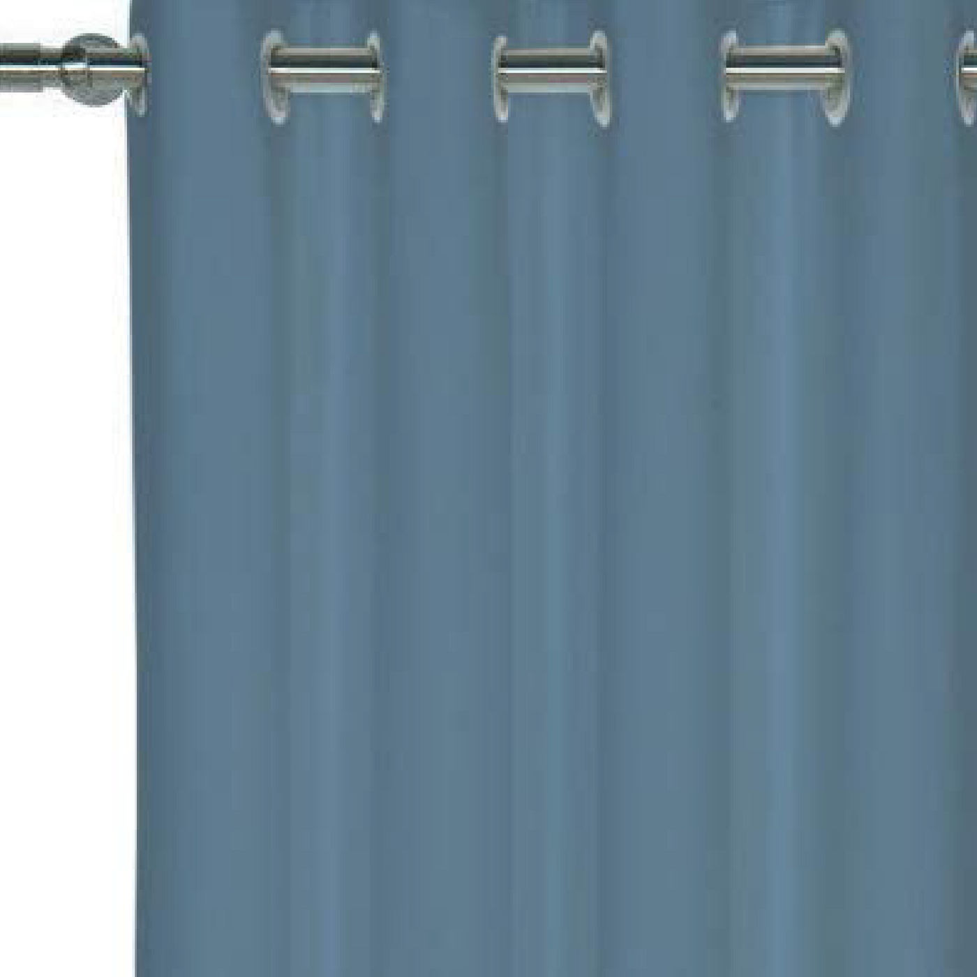 Grommet Curtains 1 Piece - Aqua Blue