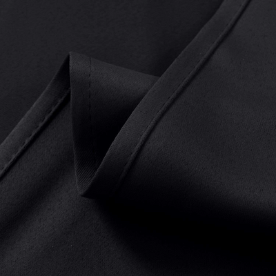 Grommet Curtains 1 Piece - Black