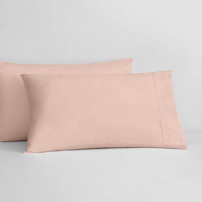 Set Of 2 - 300 TC Egyptian Cotton Pillow Covers - Blush