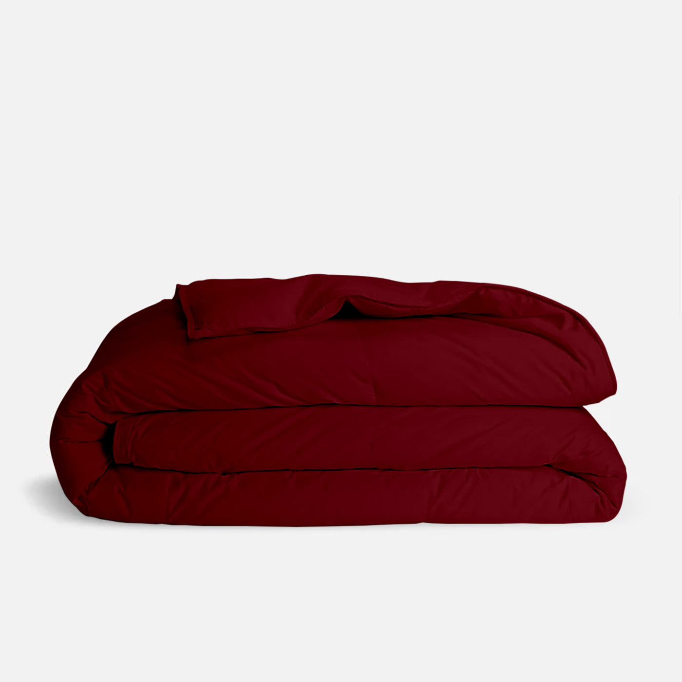 Down Alternative Quilt With Microfiber Fill & 300 TC Egyptian Cotton Exterior - Burgundy