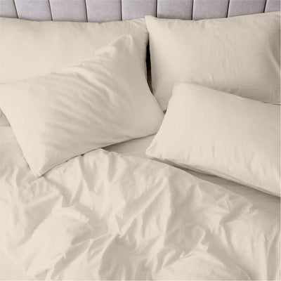 SOFT & COOLING TENCEL DUVET COVER SET - IVORY