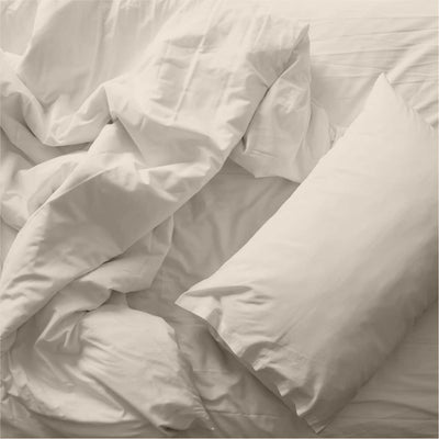 SOFT & COOLING TENCEL DUVET COVER SET - IVORY