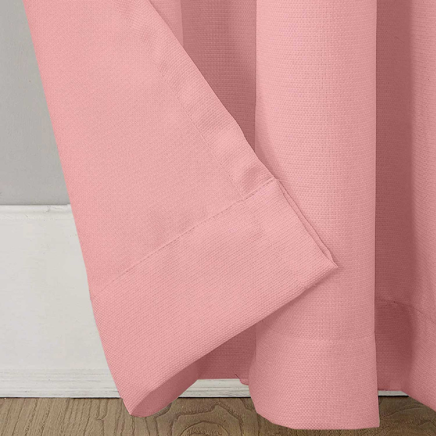 Goblet Pleat Curtain 1 Piece - Pink