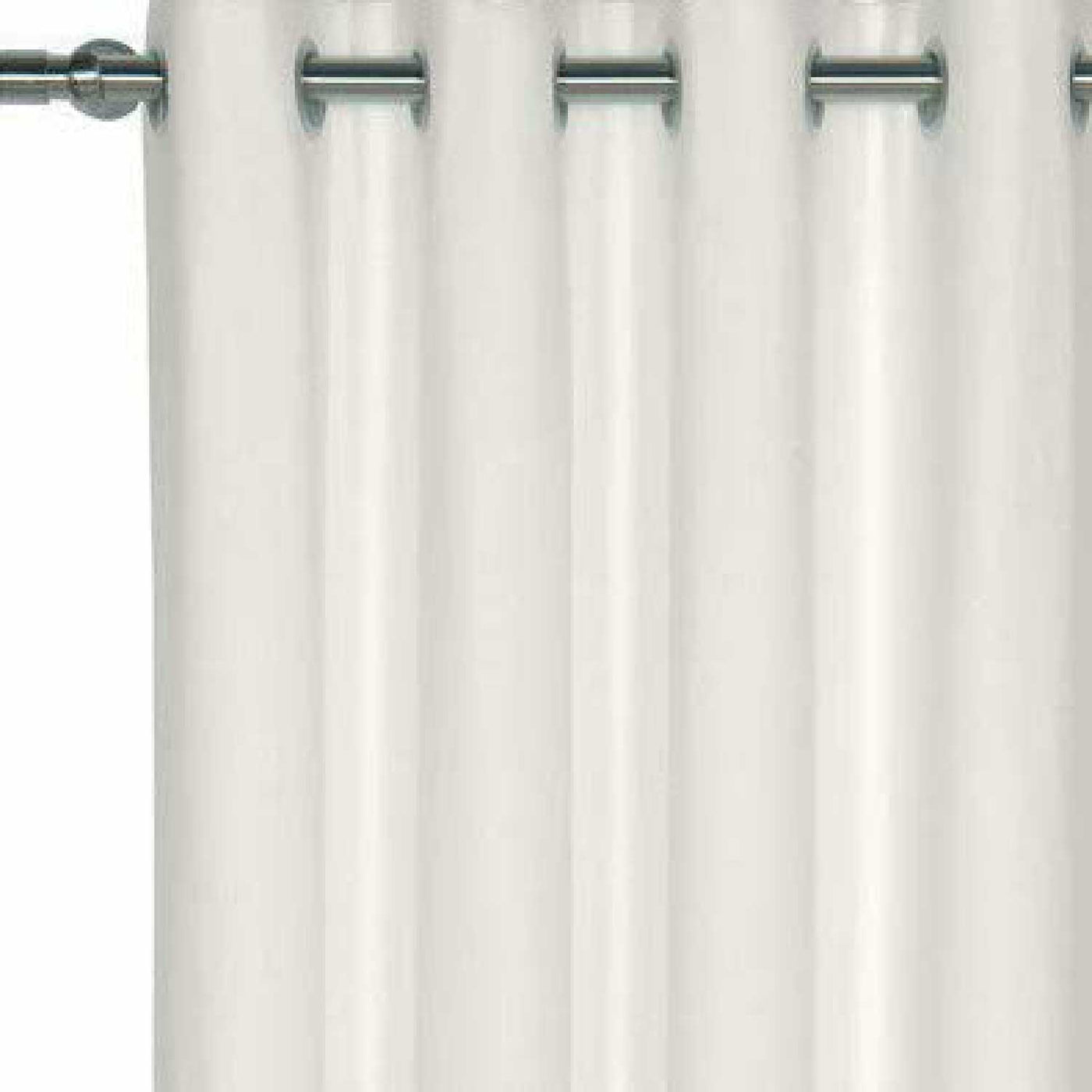 Grommet Curtains 1 Piece - Silver