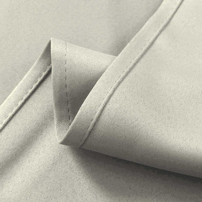 Goblet Pleat Curtain 1 Piece - Silver