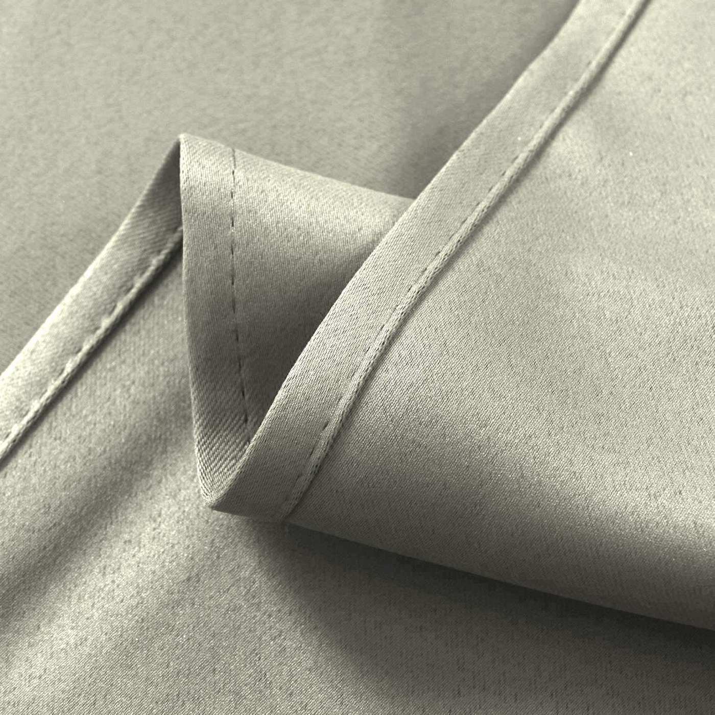 Grommet Curtains 1 Piece - Silver