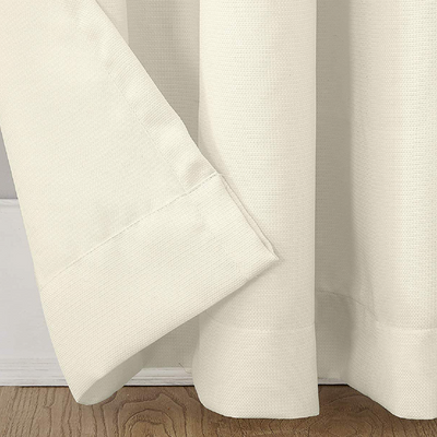 Grommet Curtains 1 Piece - White